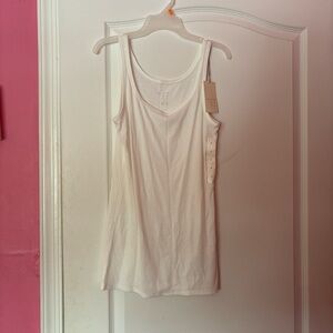 Aritzia Classic White Tank Top